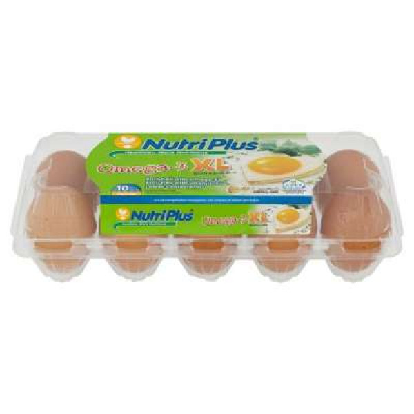 NUTRI PLUS OMEGA - 3XL EGGS 10'S