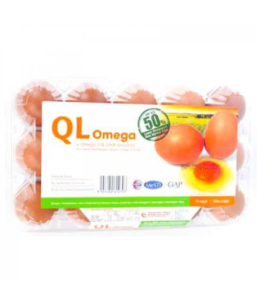 QL OMEGA 3 & DHA ENRINCHED EGGS 15S