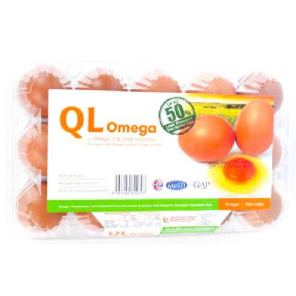 QL OMEGA 3 & DHA ENRINCHED EGGS 15S