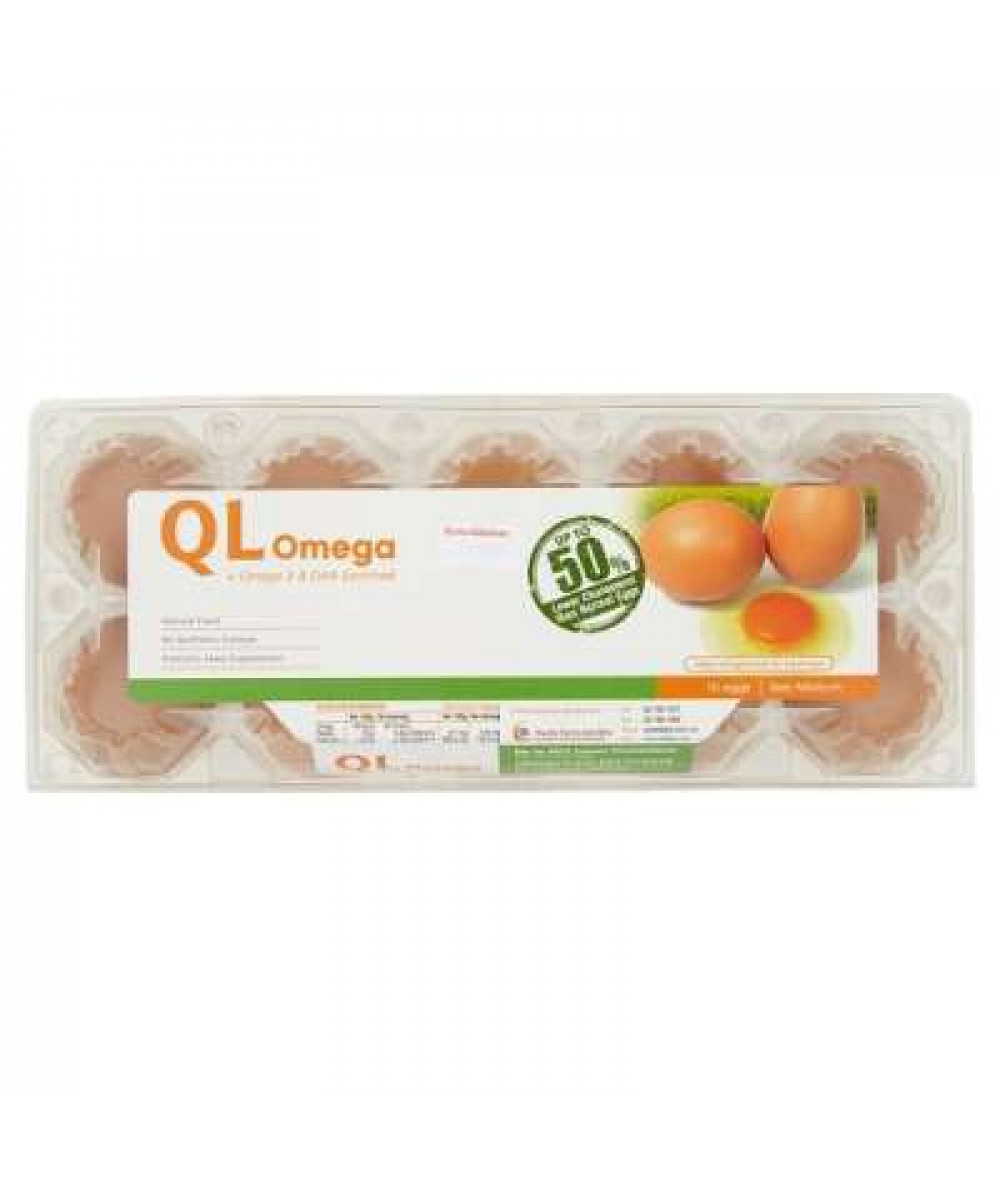 QL OMEGA 3 & DHA ENRINCHED EGGS 10S