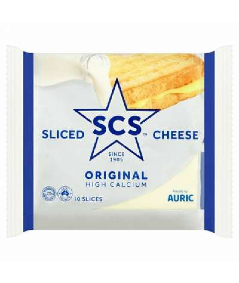 SCS CHEESE SLICES ORIGINAL 200G 