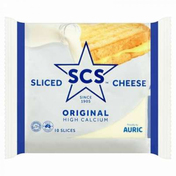 SCS CHEESE SLICES ORIGINAL 200G 