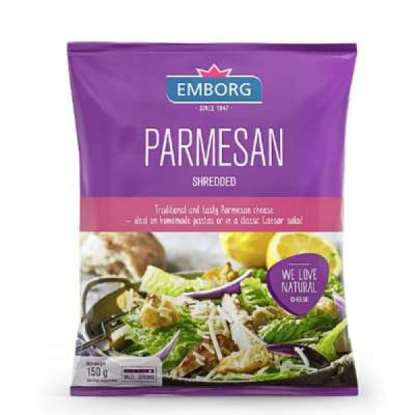 EMBORG PARMESAN SHREDDED 150GM 