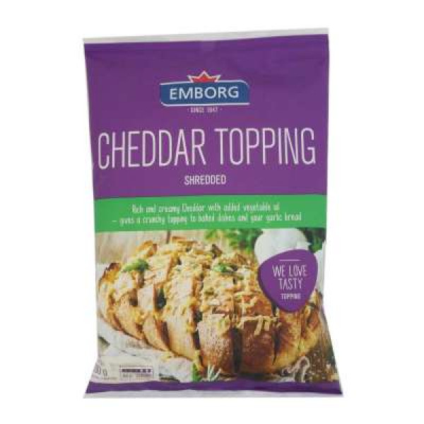 EMBORG MILD CHEDDAR SHREDDED 200G