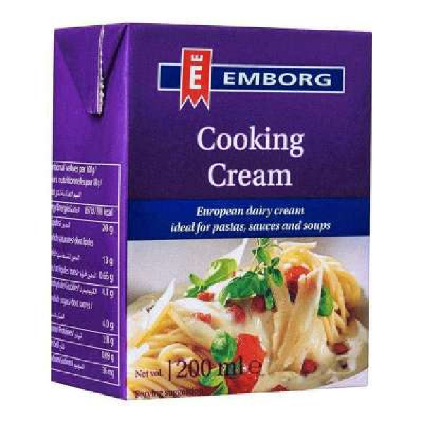 EMBORG UHT COOKING CREAM 200ML