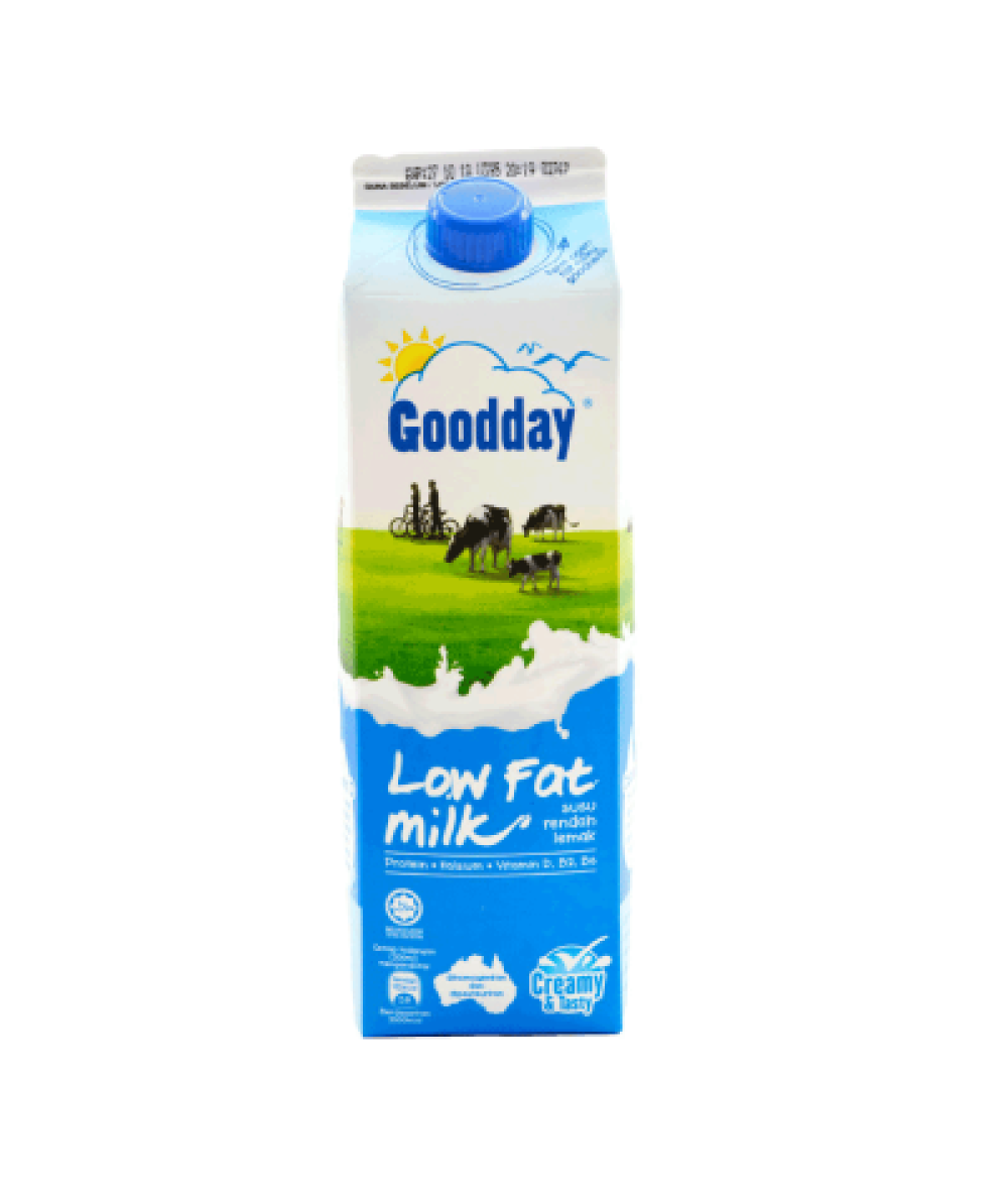 GOODDAY LOW FAT MILK 1L