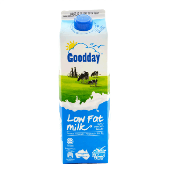 GOODDAY LOW FAT MILK 1L