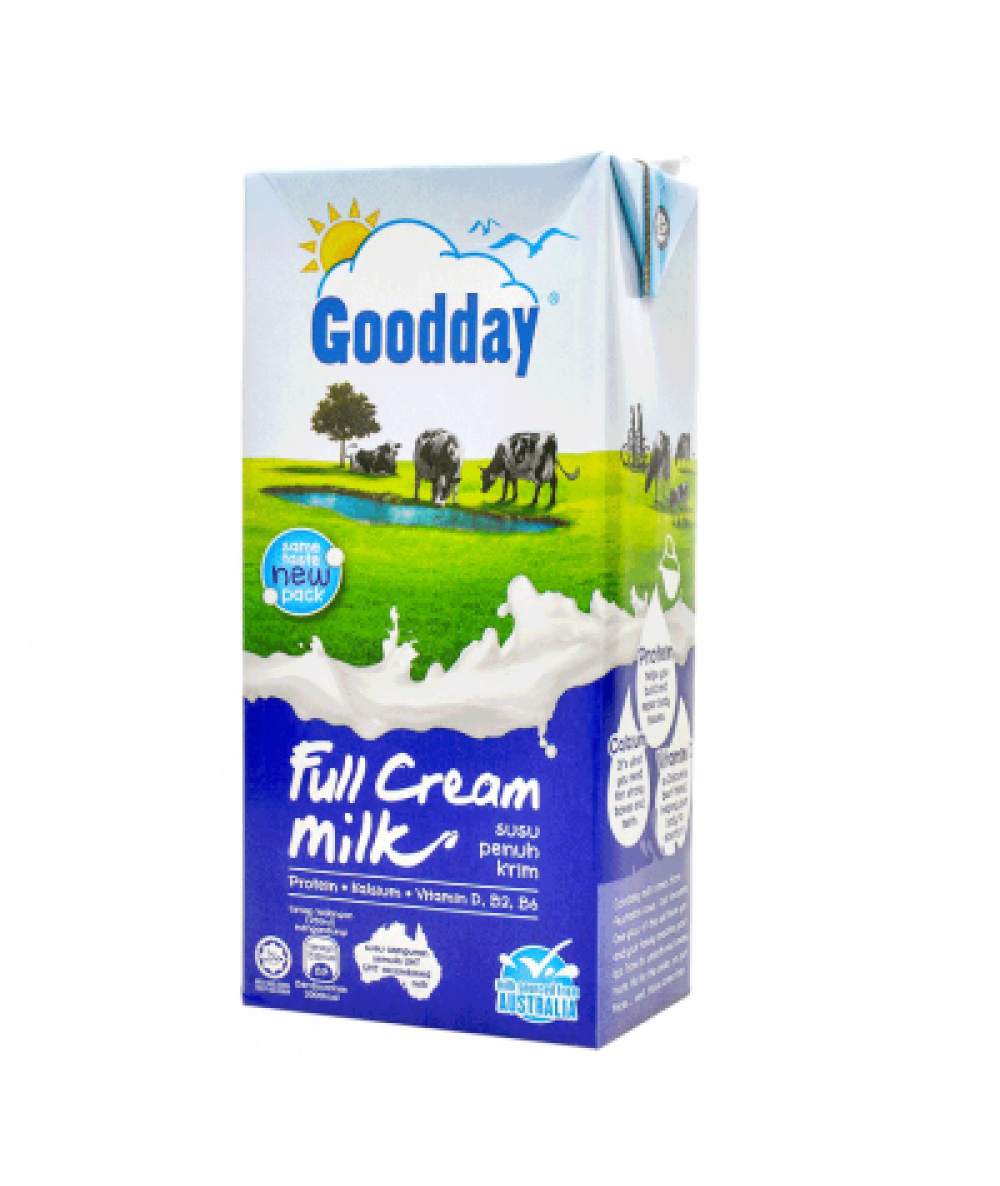 GOODDAY FULL CREAM MILK 1L