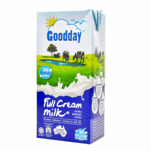 GOODDAY FULL CREAM MILK 1L