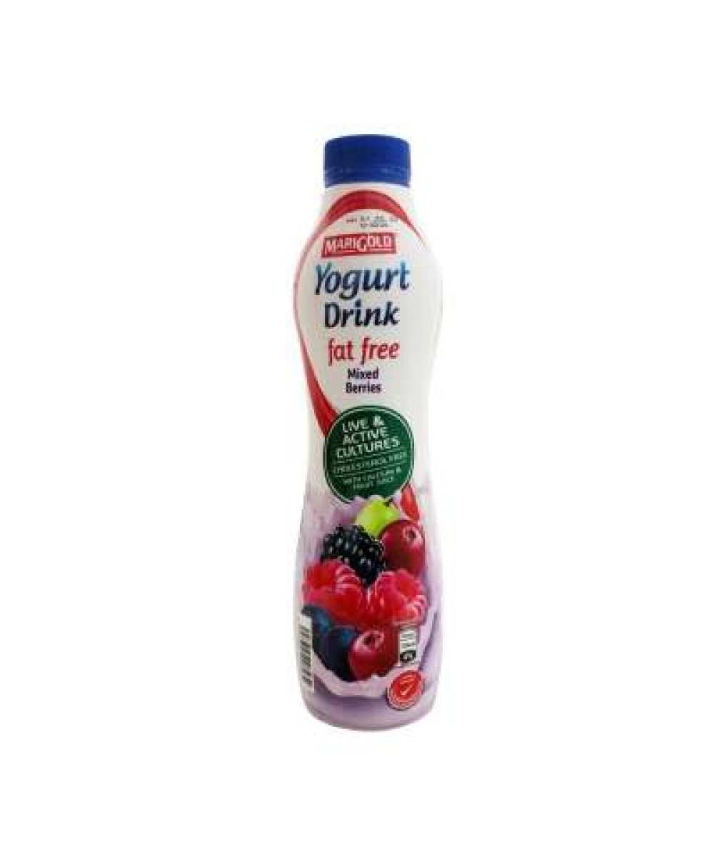 MARIGOLD 0% FAT YOGURT DRINK MIXED BERRIES 700G