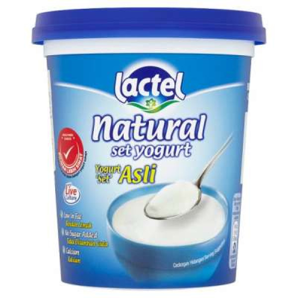 LACTEL NATURAL SET YOGURT -470G