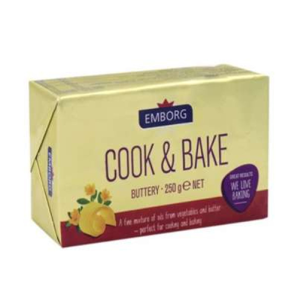 EMBORG COOK N BAKE BUTTER 200G