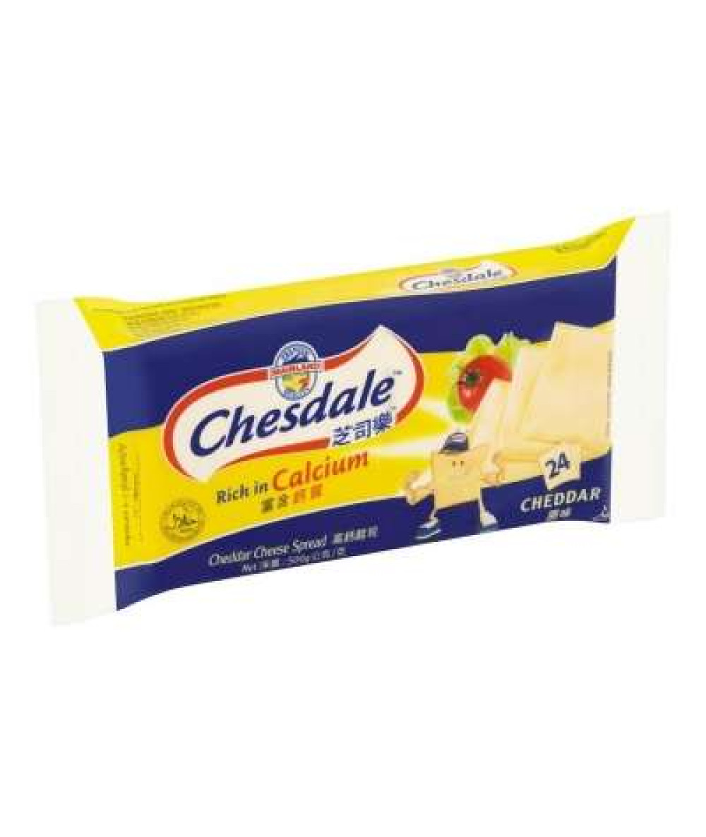 CHESDALE CHEESE 24S 500GM