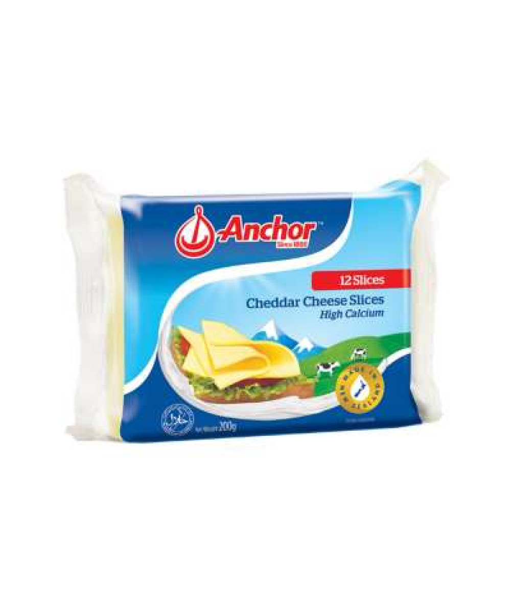 ANCHOR CHEESE 12S 200GM