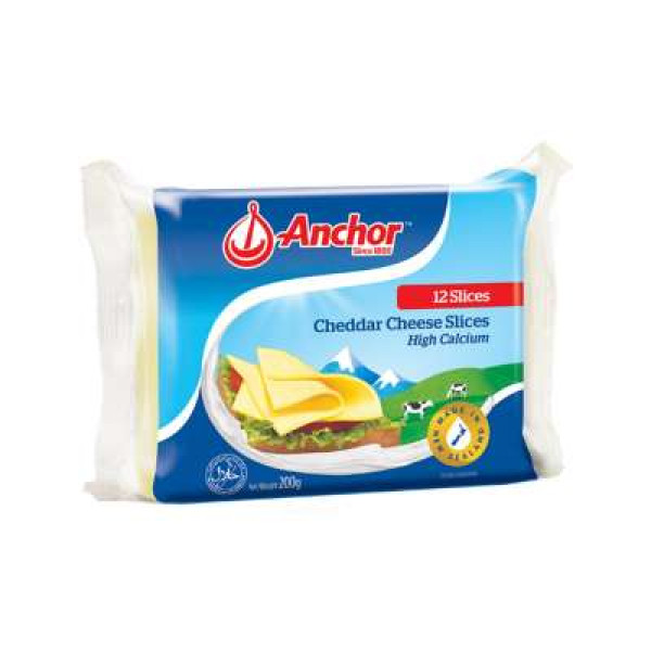 ANCHOR CHEESE 12S 200GM