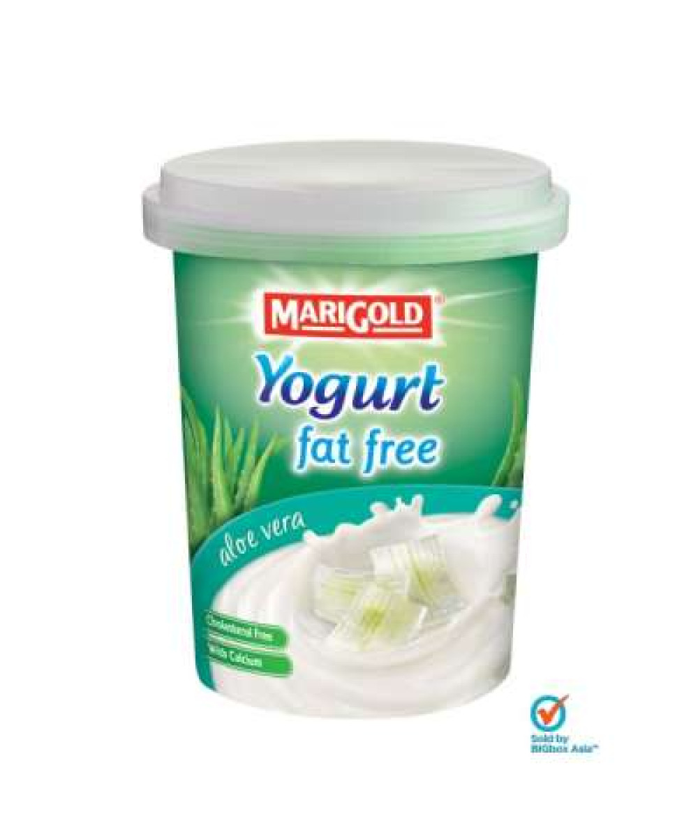 MARIGOLD FAT FREE  YOGURT ALOE VERA 130G