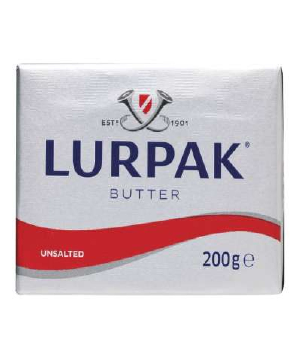 LURPAK UNSALTED BUTTER 250G 