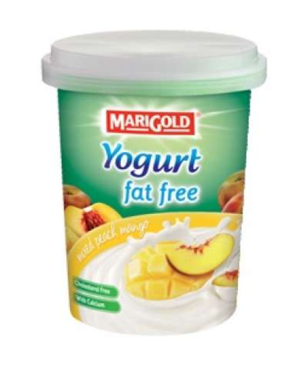 MARIGOLD FAT FREE YG CREAM P/MANGO 130GM