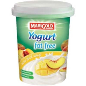 MARIGOLD FAT FREE YG CREAM P/MANGO 130GM