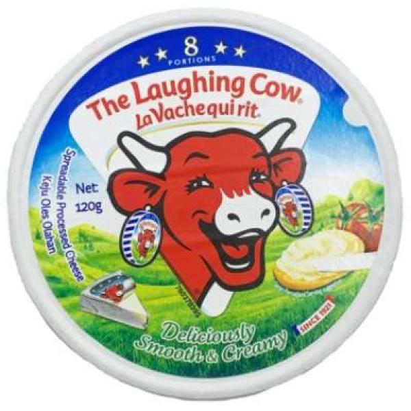 THE LAUGHING COW CHEESE SPREAD 8P 120G