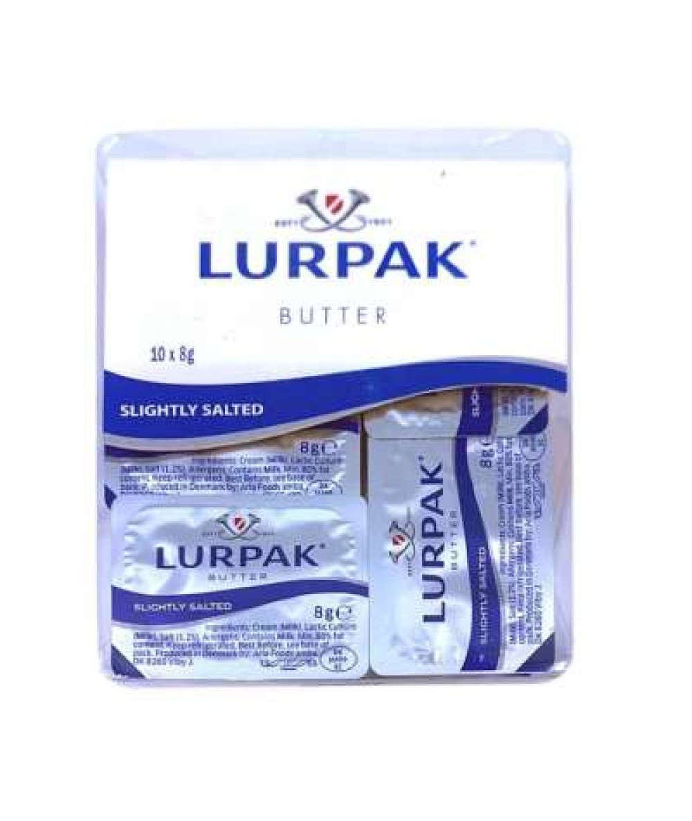 LURPAK BUTTER SALTED IN CUP (10X8G) 