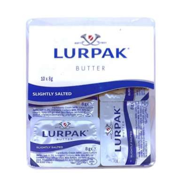 LURPAK BUTTER SALTED IN CUP (10X8G) 