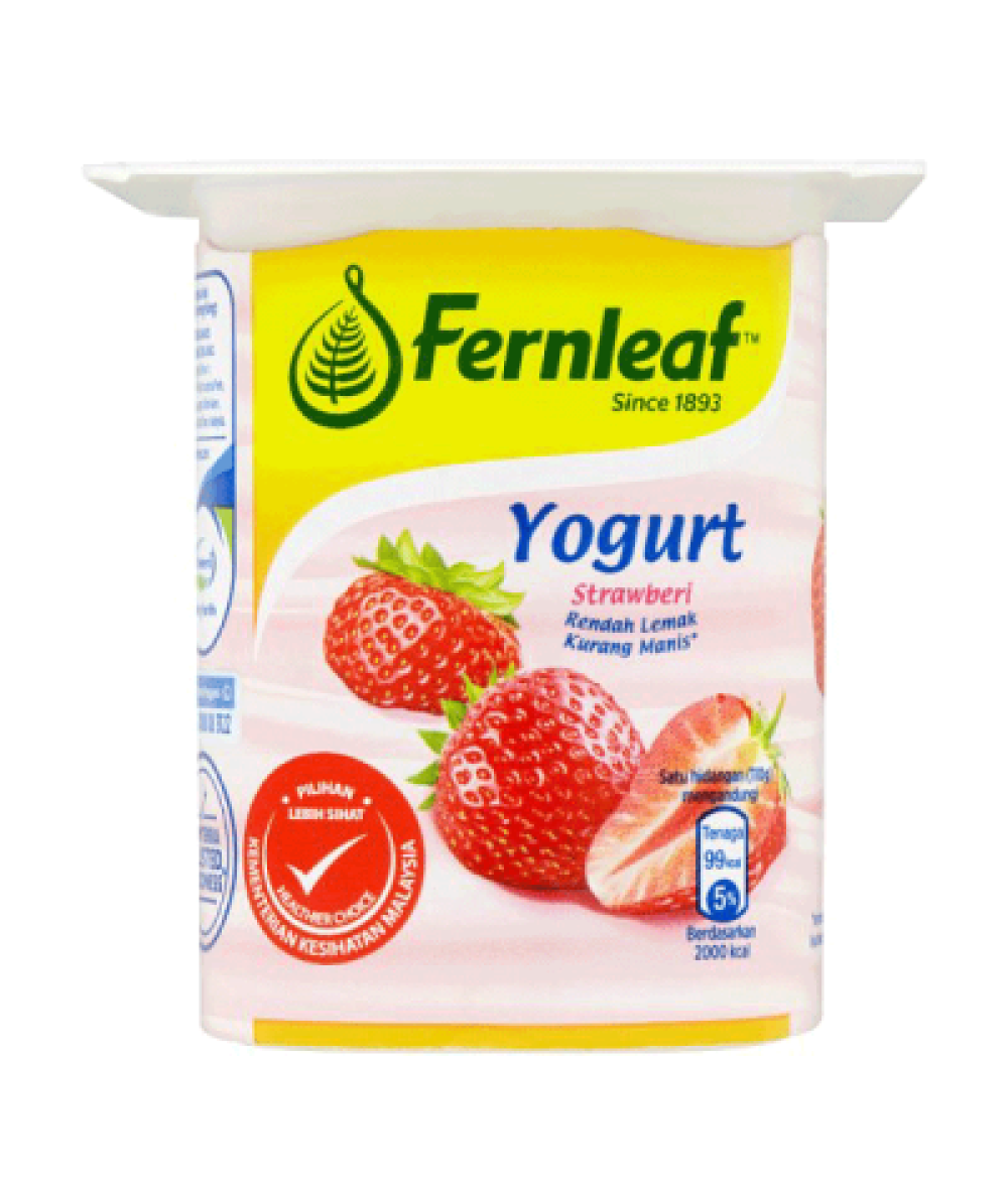 FERNLEAF YOGURT 110G STRAWBERRY 