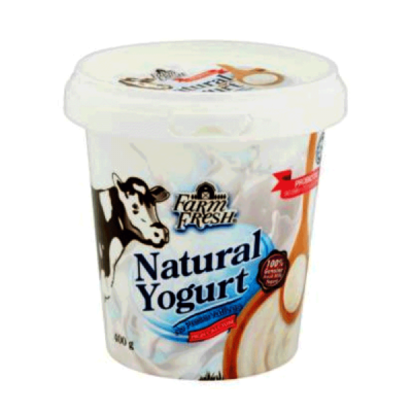 FARM FRESH NATURAL YOGURT 400G