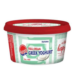 SUNGLO GREEK YOGHURT FULL CREAM 370G 