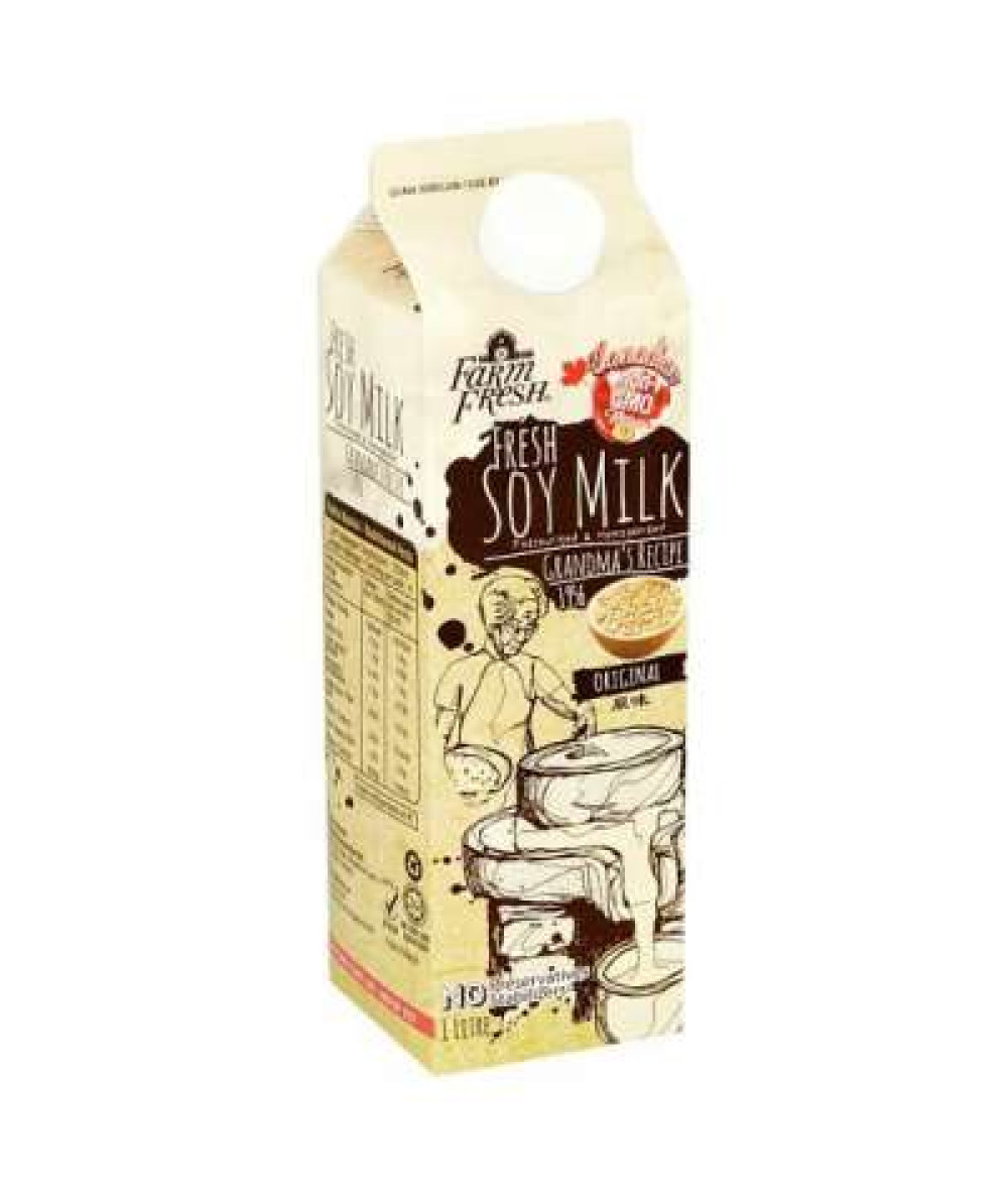 FARM FRESH SOY MILK ORIGINAL 1L