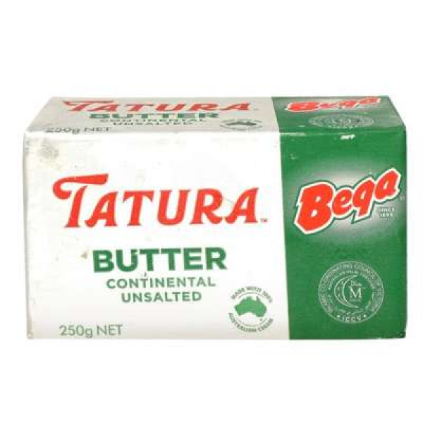 TATURA UNSALTED BUTTER 250GM