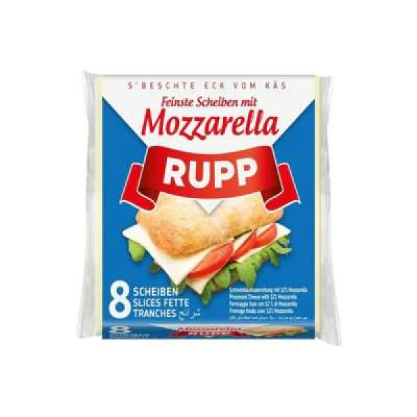 RUPP MOZARELLA SLICED CHEESE 200G