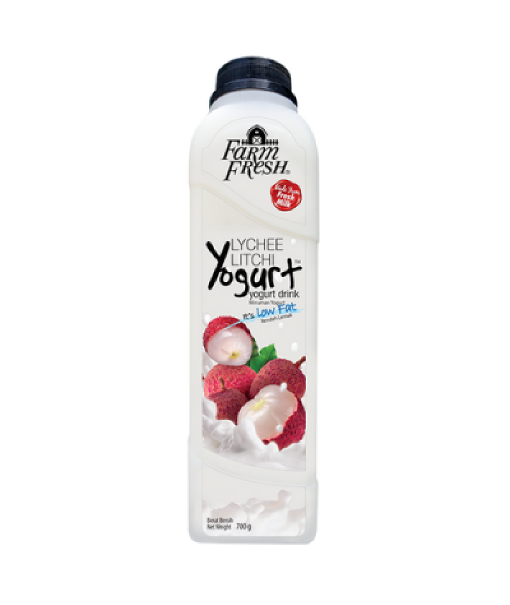 FARM FRESH LYCHEE YOGURT DRINK 700G