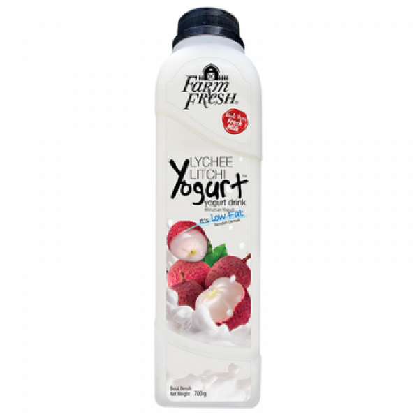 FARM FRESH LYCHEE YOGURT DRINK 700G