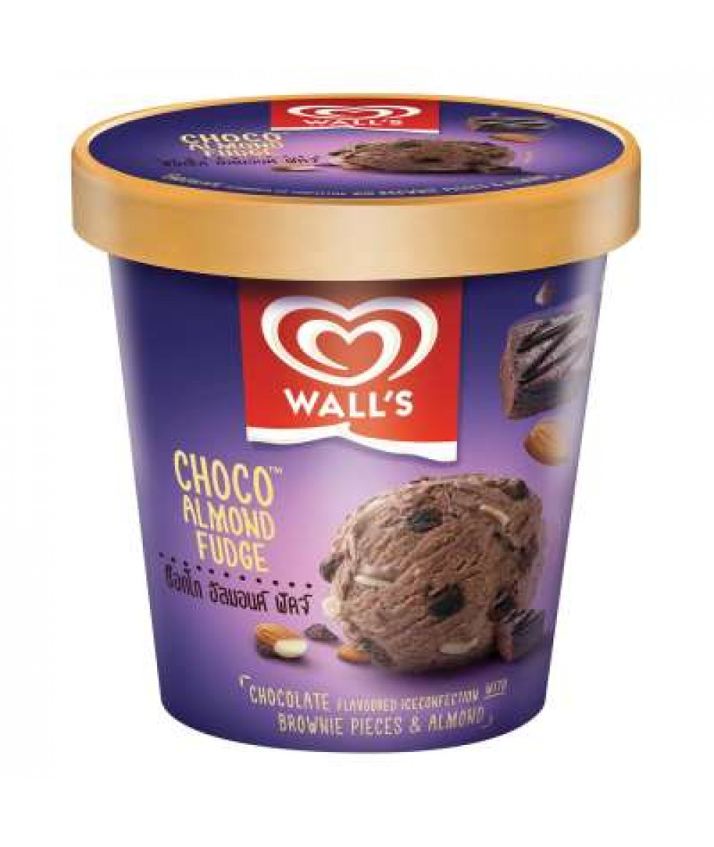 WALLS TUB CHOC ALMOND N  750ML 