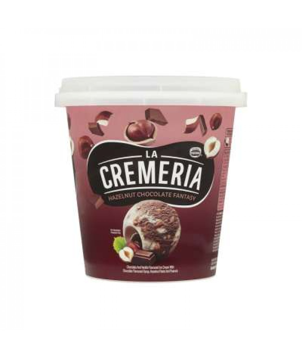 LA CREMERIA HAZELNUT CHOC 750ML