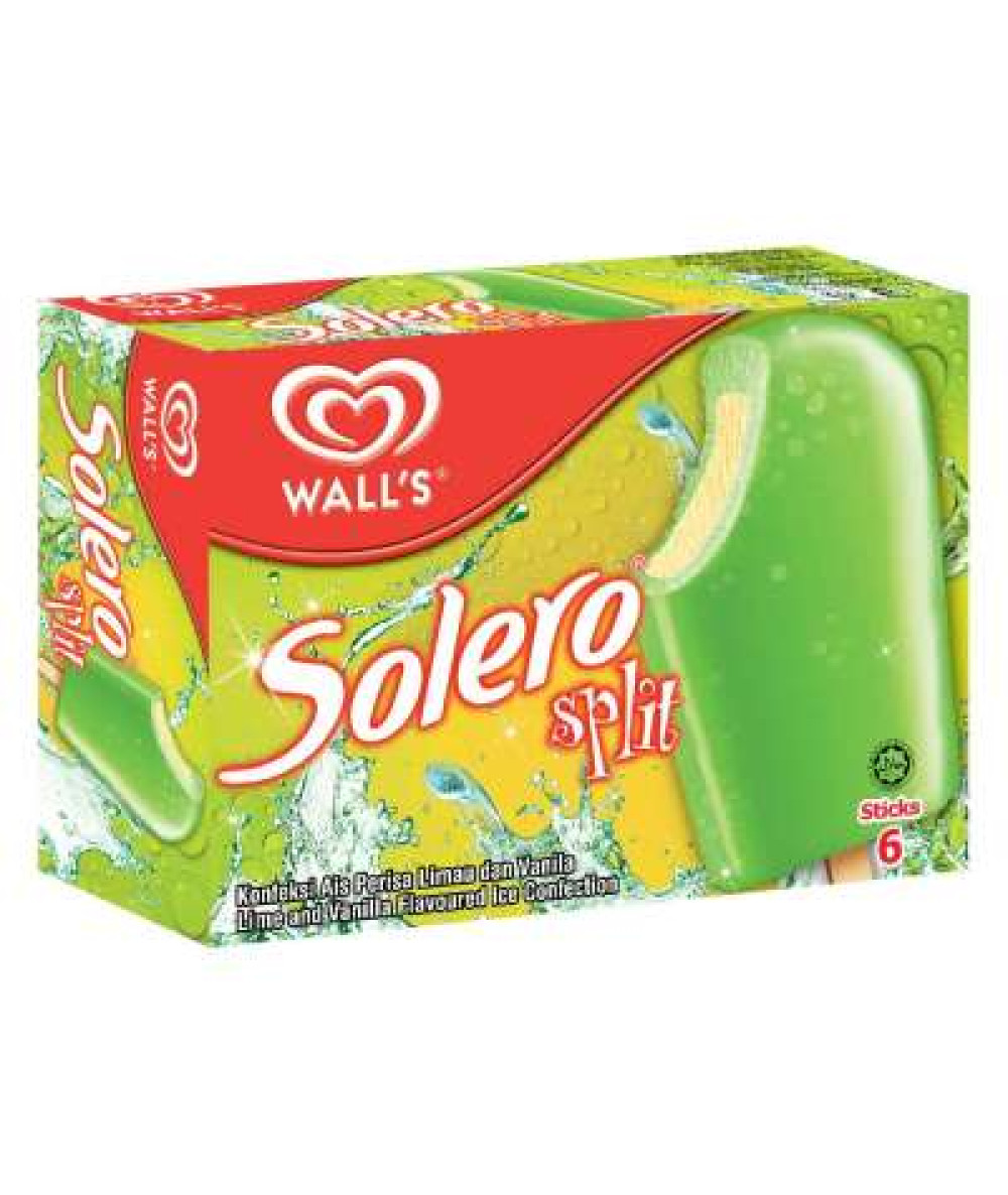 SOLERO SPLIT LIME 6 X 64ML 