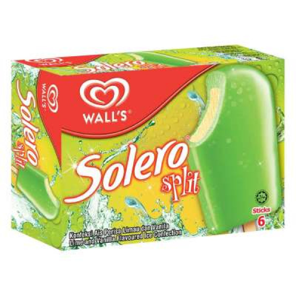 SOLERO SPLIT LIME 6 X 64ML 