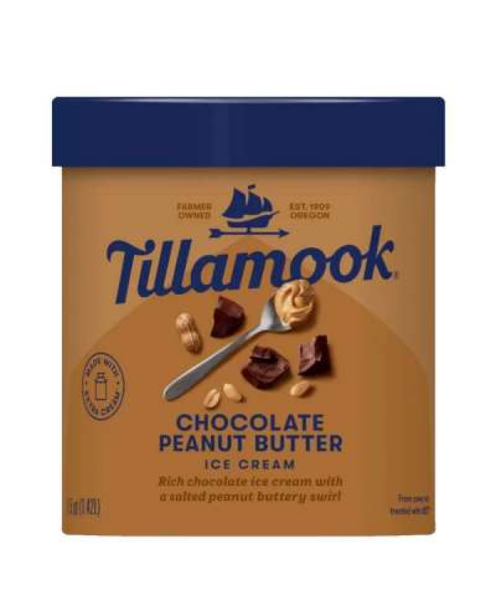 TILLAMOOK CHOCOLATE PEANUT BUTTER 1.42L