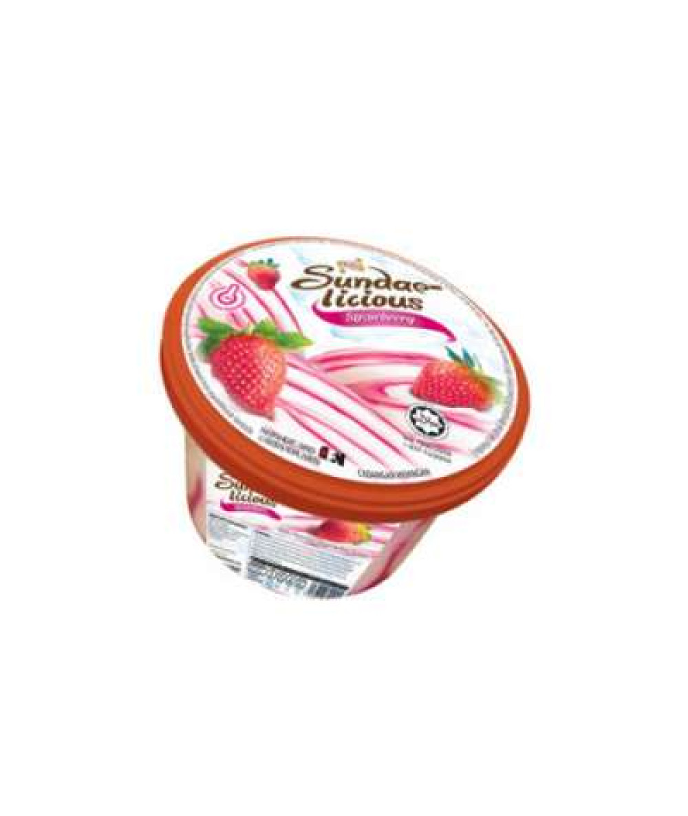 KINGS SUNDAE LICIOUS 800ML STRAWBERRY