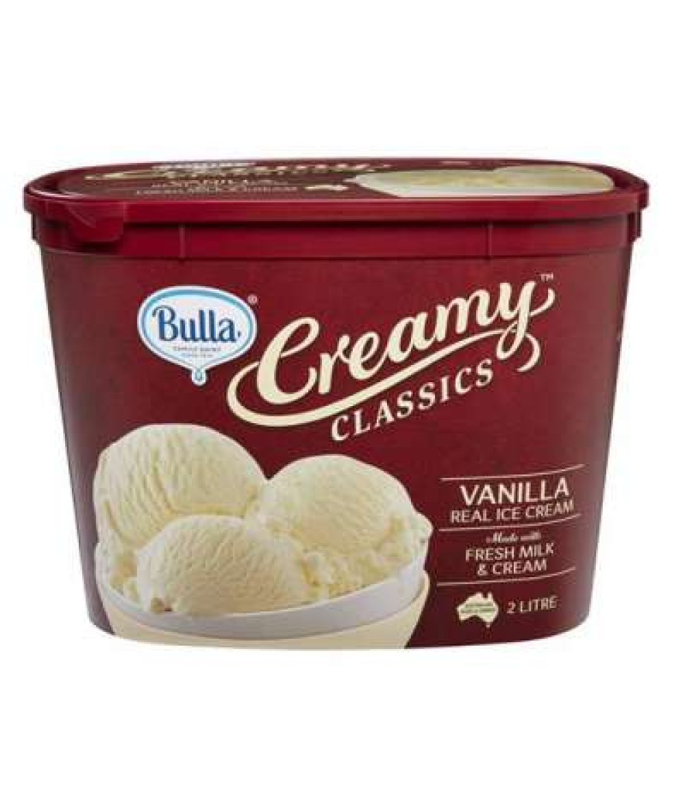 BULLA CREAMY CLASSIC VANILLA 2L