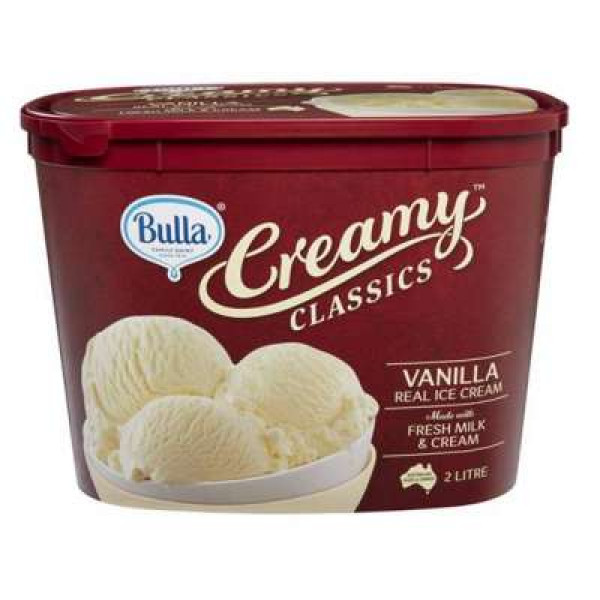 BULLA CREAMY CLASSIC VANILLA 2L