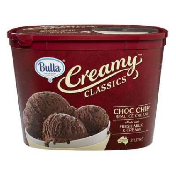 BULLA CREAMY CLASSIC CHOP CHIP 2L