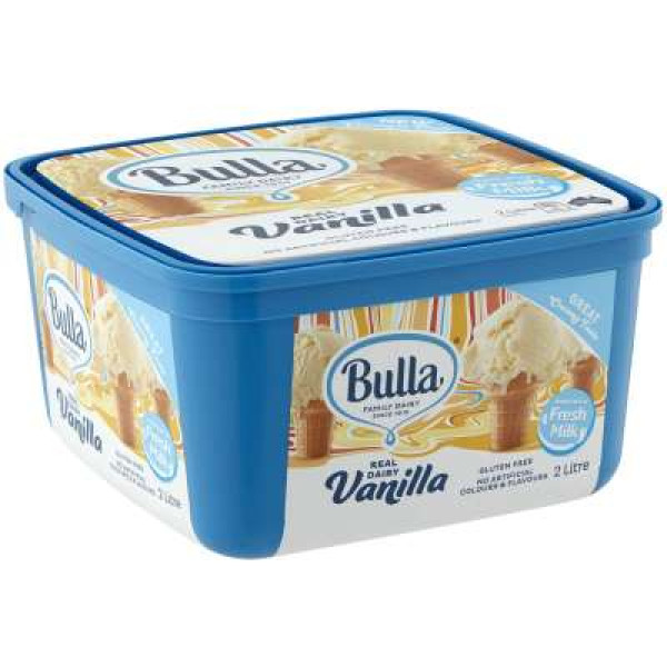 BULLA REAL DAIRY VANILLA 2L