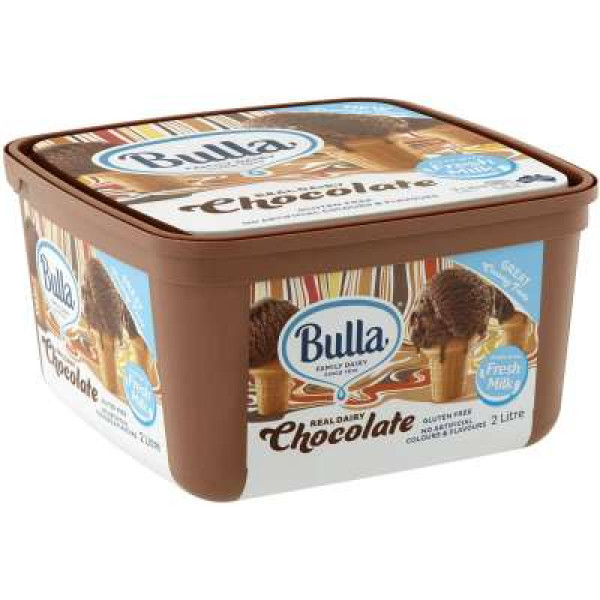 BULLA REAL DAIRY CHOCOLATE 2L