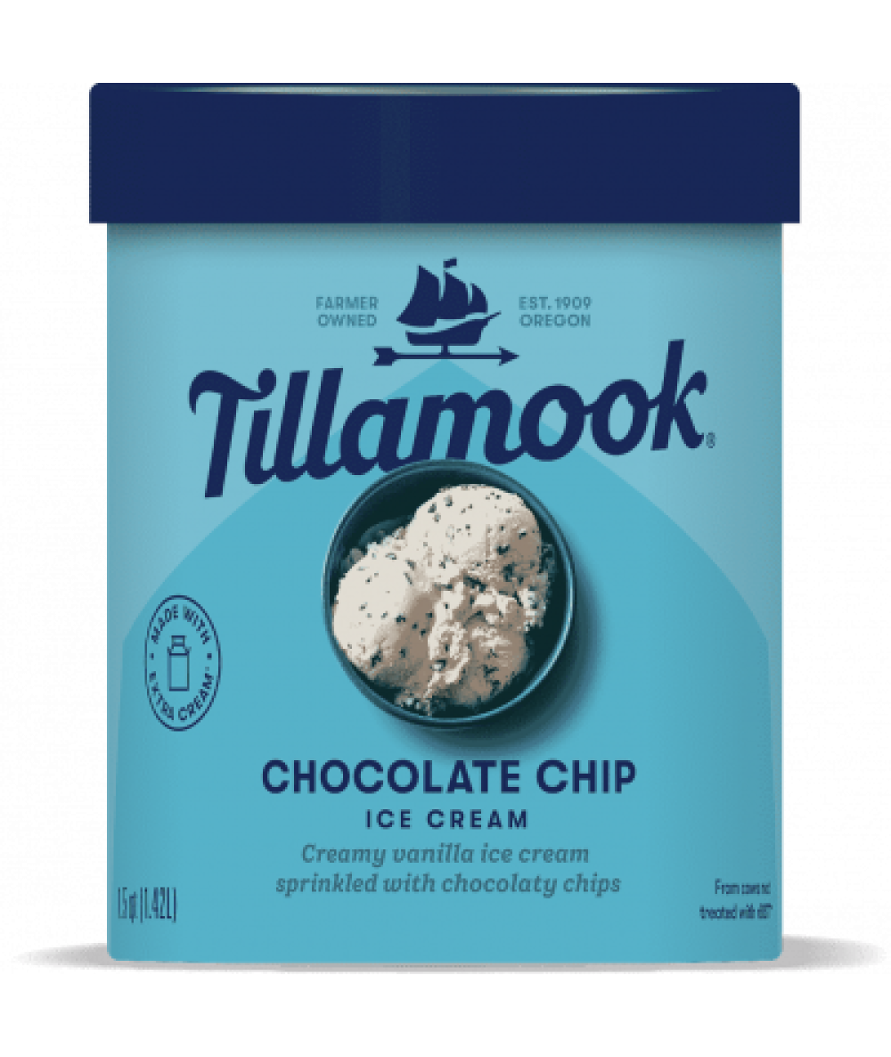 TILLAMOOK CHOCOLATE CHIP 1.42L