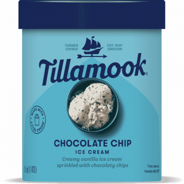 TILLAMOOK CHOCOLATE CHIP 1.42L