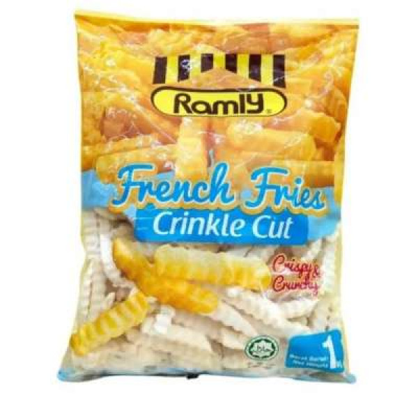 RAMLY CRINKLE CUT POTATO 1KG