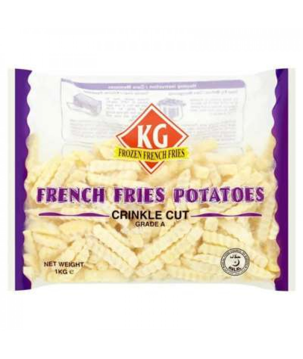 KG POTATO CRINKLE CUT-1KG 