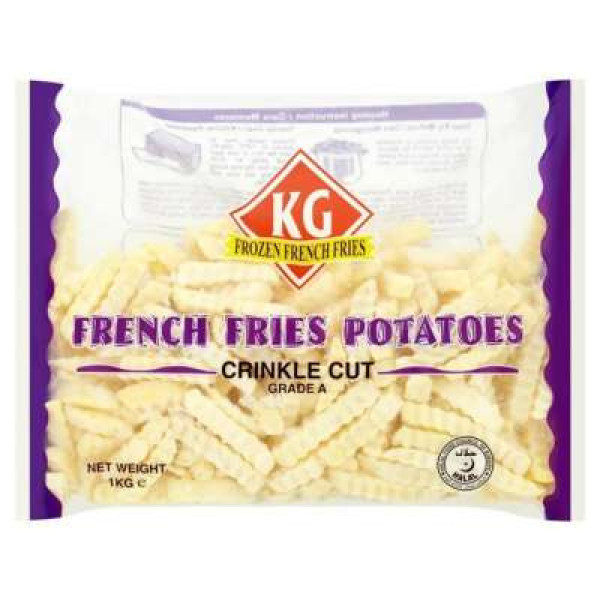 KG POTATO CRINKLE CUT-1KG 